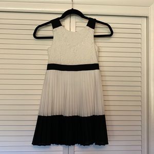 My Michelle Girls Black & White dress